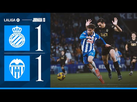 ⚽ RESUMEN J13 | Espanyol 1-1 Valencia | #LaLigaHighlights