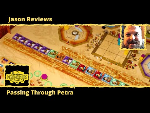 Jason’s Board Game Diagnostics of Passing Through Petra
