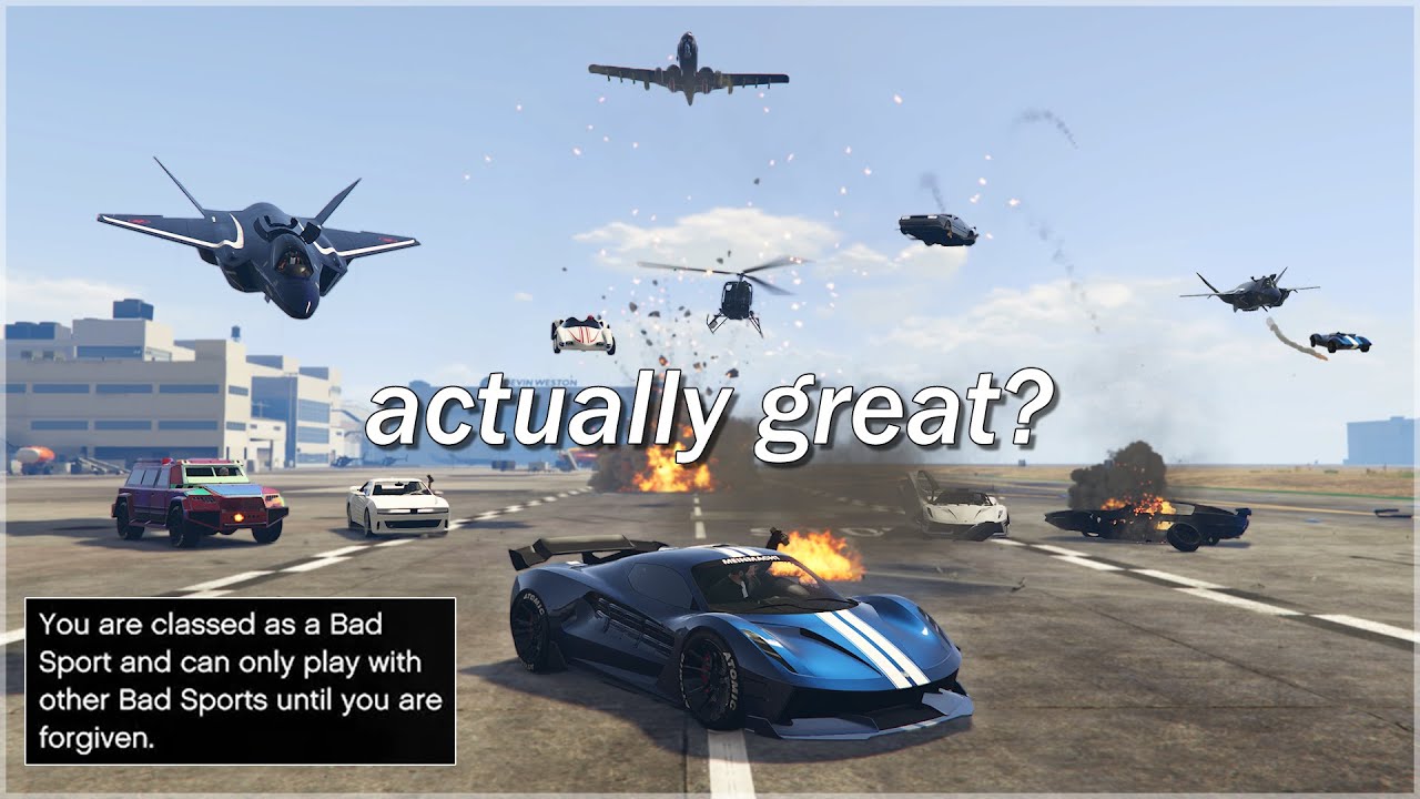 Bad Sport is peak GTA Online