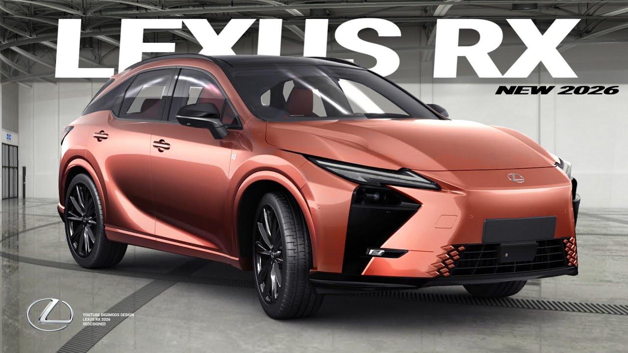 Mid-Cycle Refreshed 2026 Lexus RX Arrives Early Because It's Only a ...