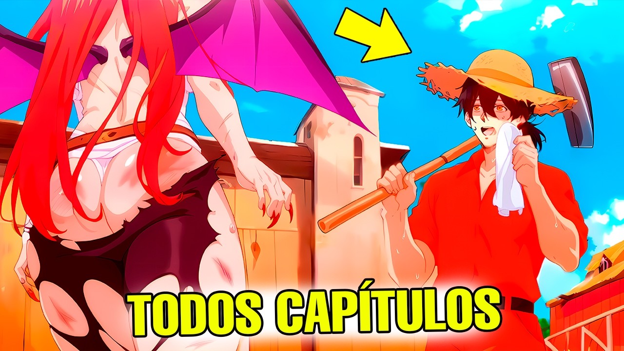 Fazendeiro Sem Querer DERROTOU A Rainha DEMÔNIO E Ela Se Apaixonou Por Sua FORÇA - Manhwa