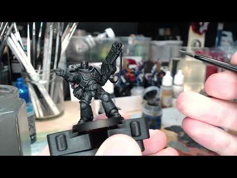 Pre Shading Tabletop Miniatures - Part 1