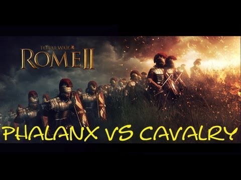 Rome 2 Total war VS - Phalanx vs Cavalry
