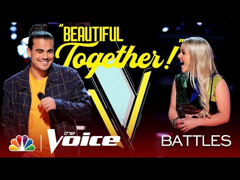 James Violet and Kyndal Inskeep's Performance Is Stunning - The Voice Battles 2019