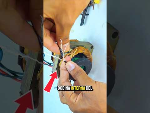 mira como hacer una bobina casera para tus inventos con luz led..