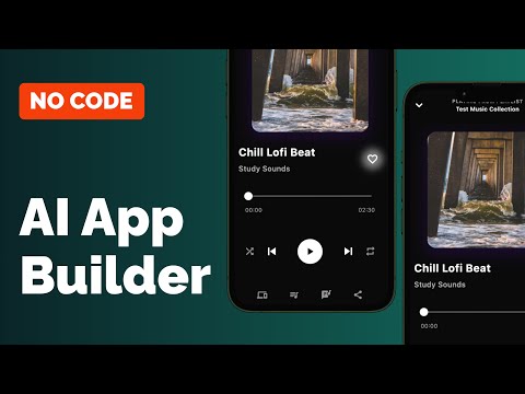 Build a Flutter Music Streaming App with AI and drag-and-drop (Nowa 3.0)
