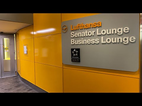 Classe Executiva/Senator Lounge da Lufthansa - EWR