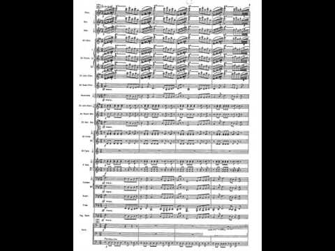Derek Bourgeois: Serenade for wind Band. Partitura. Interpretación.