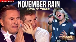 Download lagu American Got Talent | This Super Amazing Voice Very Extraordinary Singing Song Gembel November Rain mp3