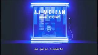 AJ Mclean - Night visions (Subtitulado en Español)