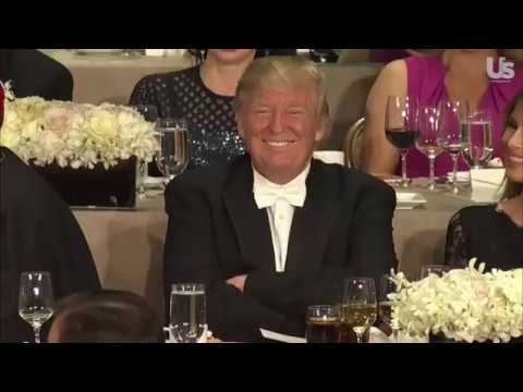 Donald Trump and Hillary Clinton Trade Jokes at Charity Dinner