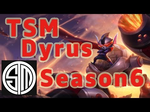 TSM Dyrus Rumble TOP vs Ekko Patch 6.8