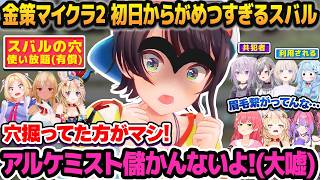 【#ホロ金策サバイバル2】初日からセコすぎる扇動で数々のホロメンを騙したり利用したりして眉毛の繋がりを見抜かれる大空スバル【ホロライブ切り抜き】