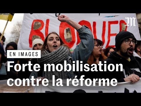 Manifestations du 7 mars : des centaines de milliers de Français dans la rue