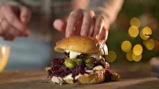 Yeo Valley Love-Yeo-Leftovers Christmas Sandwich