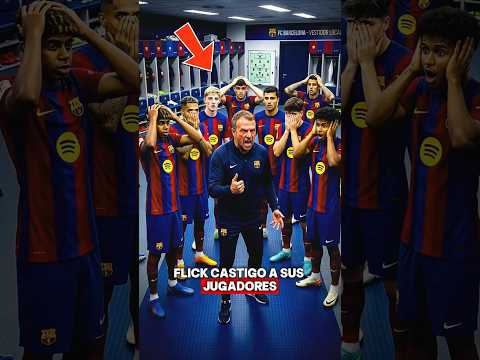 Los CASTIGOS de Flick al Barça tras PERDER contra el Real Madrid 😂