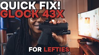 Left-Handed Glock 43X MOS? Here's How to Reverse the Mag Release! #glock43xmos