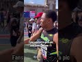 Quincy Wilson clocks a 43.99 in the Championship of America 4x400m final 🔥 (via omiliasports/TT)