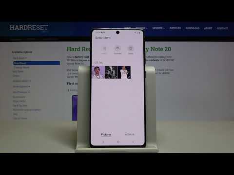 How to Customize Keyboard Theme with Picture in SAMSUNG Galaxy Note 20