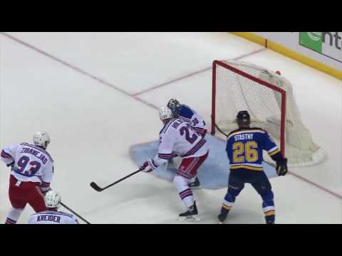 Game Recap: NYR 2, STL 3 ★ Oct 15, 2016