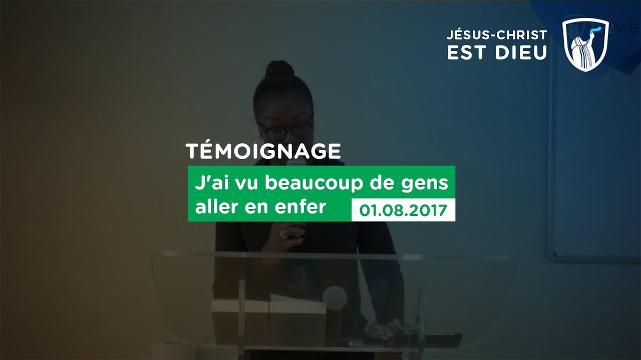 Thumbnail of video: Témoignage : J'ai vu beaucoup des gens aller en enfer