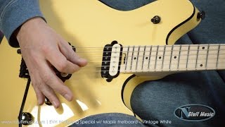 Video thumbnail for EVH Wolfgang Special with Maple Fretboard - Vintage White by N Stuff Music