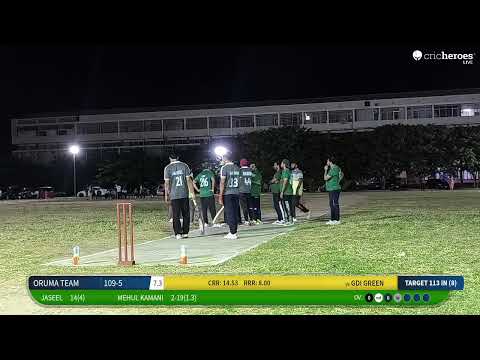 GDI GREEN vs ORUMA TEAM live cricket match | CHAMPIONS TROPHY BEIRA 2026 live - Ucm Beira