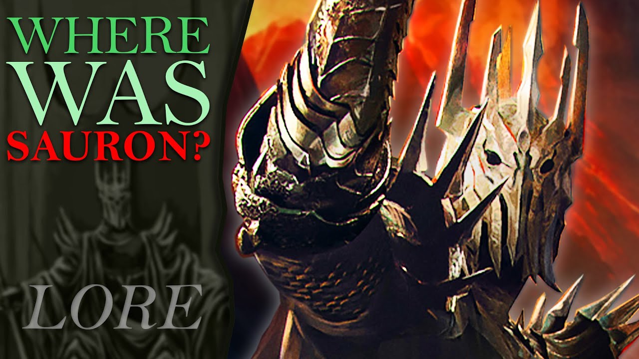 What Was SAURON Actually Doing During The Lord of the Rings? | Middle-Earth Lore