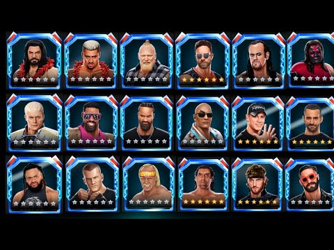 All 6 Star Superstar Super Finishers Moves 2025 In WWE Mayhem