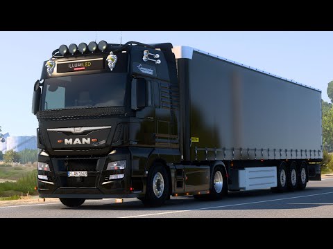 ETS2 | MAN TGX E6 2015 by Gloover v.1.0 And Wielton Trailer [1.40] | Iberia DLC