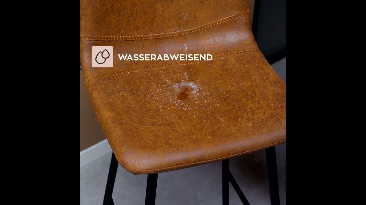 Barhocker Leder Mikky 65 - 78 cm olivgrün