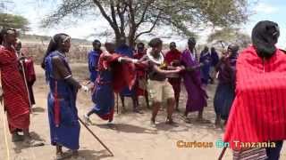Dancing with the Masaai warriors