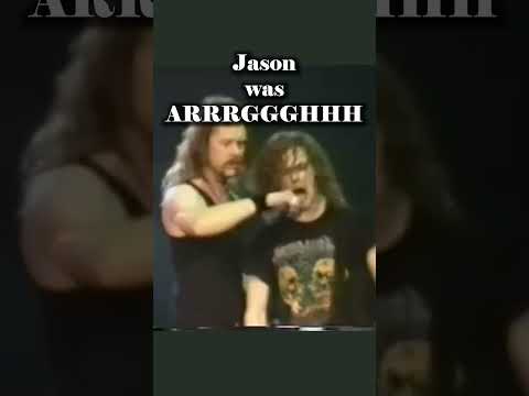 Metallica Jason Newstead upsets James Hetfield