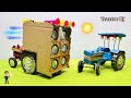 Small Tractor Dj Setup Part 1 Cardboard Dj Tractor Loading Mini Tractor Dj Sound Box Tech Toyz