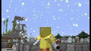 【マイクラ】雪を降らせろ