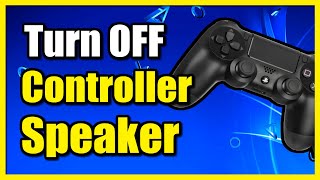 How to Turn OFF Controller Speaker on PS4 Console (Fast Method)