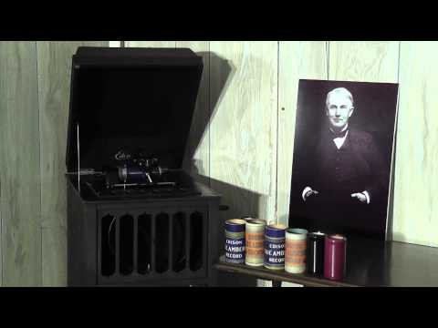 Edison blue amberol cylinder 1888 - Marching Through Georgia by F. J. Wheeler & Chorus