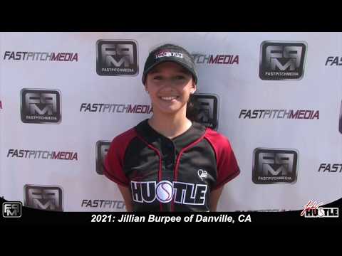 2021 Jillian "Jilly" Burpee Outfield and Catcher Softball Skills Video - Lady Hustle
