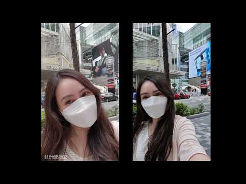 huawei nova 9 vs Samsung Galaxy S21 Front Camera 4K Video