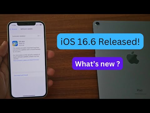 iOS 16.6 Released! What’s new ?