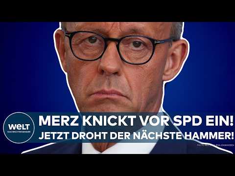 DEUTSCHLAND: Merz knickt ein! Steuererhöhungen rücken näher! So sieht der Plan der SPD aus