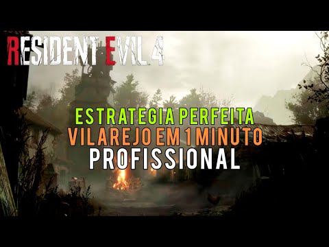 [Resident Evil 4 Remake] Profissional, Estratégia Perfeita Para Passar a Vila, Em 1 Minuto.