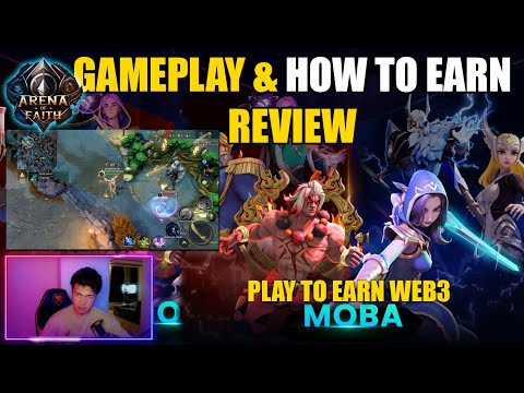 ARENA OF FAITH - HOW TO EARN - GAMEPLAY - MOBA PLAY TO EARN GAME 2023 - TAGALOG
