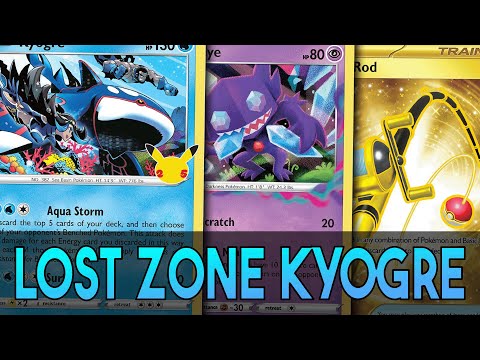 Lost Zone Kyogre is even better with  Paldea evolved! (Pokémon TCG Live Gameplay!)