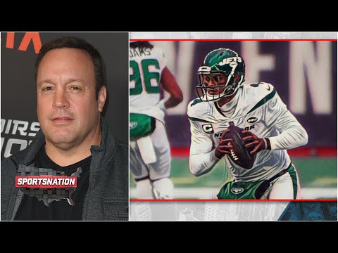 凱文-詹姆斯為德尚-沃森加盟噴氣機做宣傳 - SportsNation (Kevin James makes his pitch for Deshaun Watson to join the Jets | SportsNation)