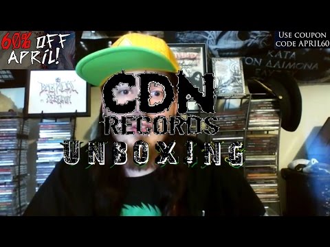 CDN Records Unboxing (04/18/2017)