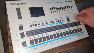 Video thumbnail for Roland TR-727 Rhythm Composer Drum Machine by Alanda DeYoung-Krause