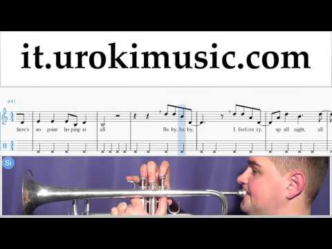 Corso di Tromba Taylor Swift & Zayn - I Don't Wanna Live Forever Tablature Tab Parte#2 um-276