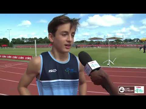 U13 Mens 80m Hurdles - Final - 2018 Coles Little Athletics Championships