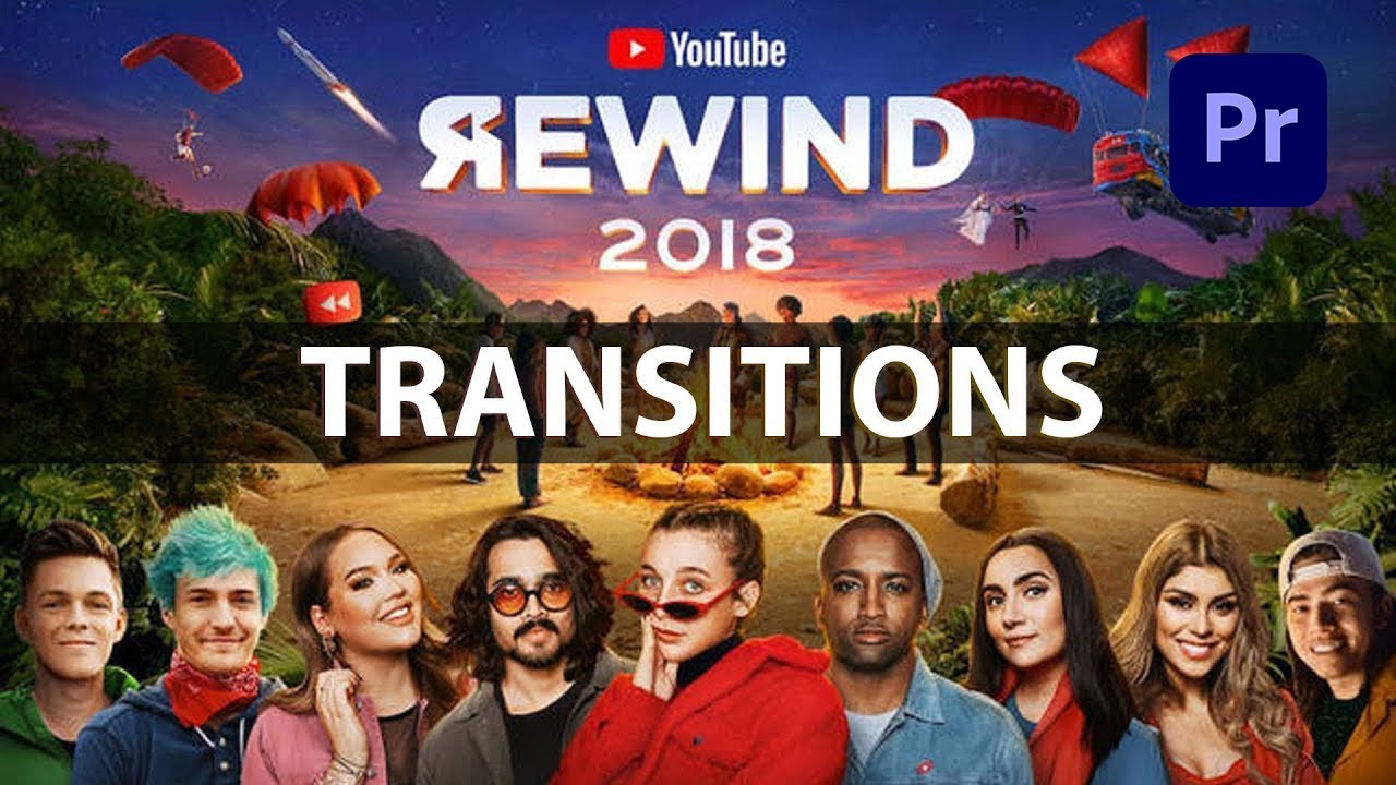 How To Create RGB SPLIT & Ripple Transitions like in Youtube Rewind